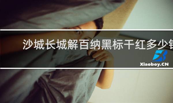 沙城长城解百纳黑标干红多少钱