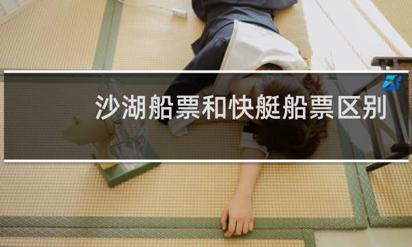 沙湖船票和快艇船票区别