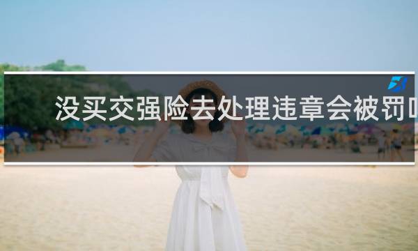 没买交强险去处理违章会被罚吗