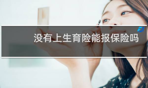 没有上生育险能报保险吗