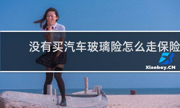 没有买汽车玻璃险怎么走保险