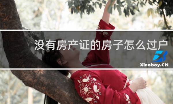 没有房产证的房子怎么过户