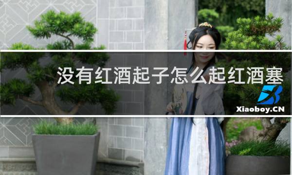 没有红酒起子怎么起红酒塞