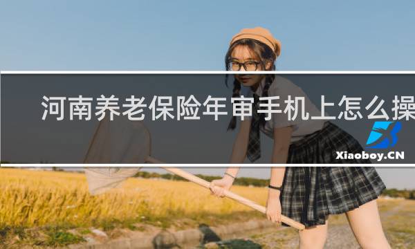 河南养老保险年审手机上怎么操作