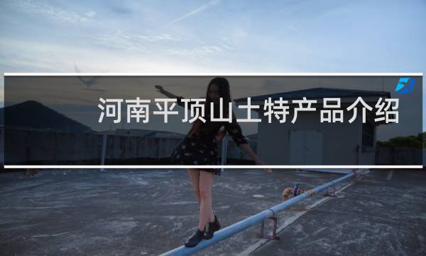 河南平顶山土特产品介绍