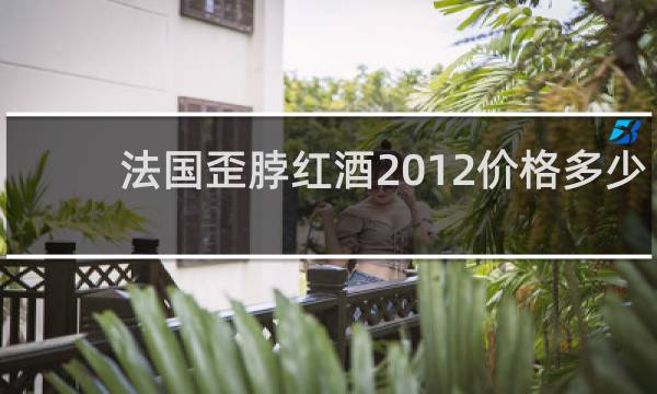 法国歪脖红酒2012价格多少