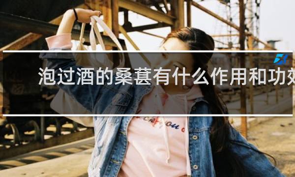 泡过酒的桑葚有什么作用和功效