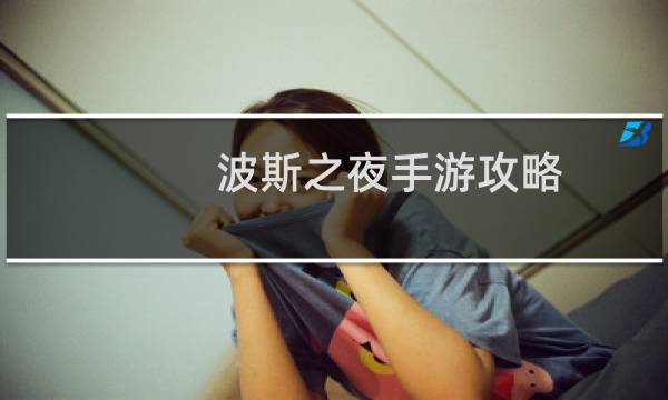 波斯之夜手游攻略