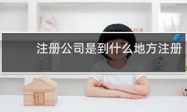 注册公司是到什么地方注册