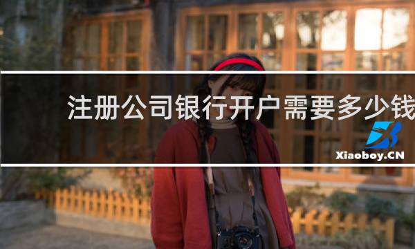 注册公司银行开户需要多少钱