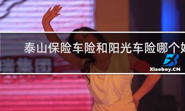 泰山保险车险和阳光车险哪个好