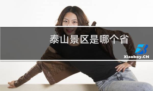 泰山景区是哪个省