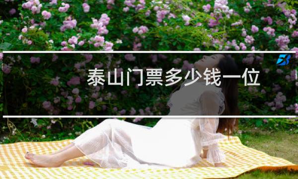 泰山门票多少钱一位?