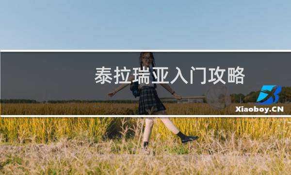 泰拉瑞亚入门攻略