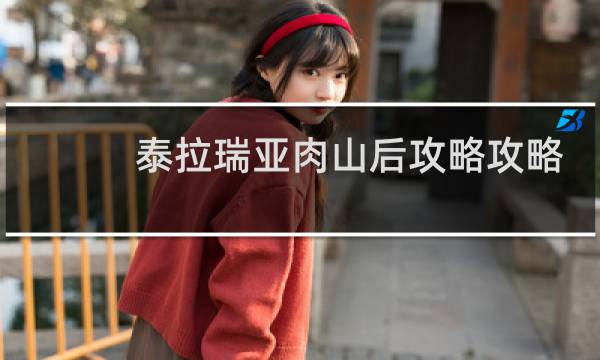 泰拉瑞亚肉山后攻略攻略