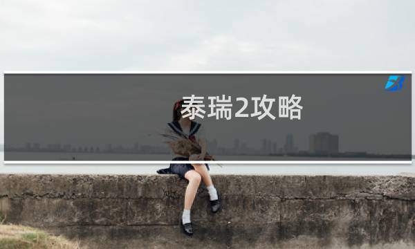 泰瑞2攻略