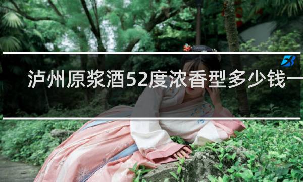 泸州原浆酒52度浓香型多少钱一瓶