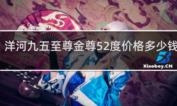 洋河九五至尊金尊52度价格多少钱一瓶