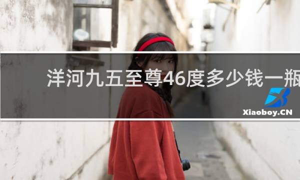 洋河九五至尊46度多少钱一瓶