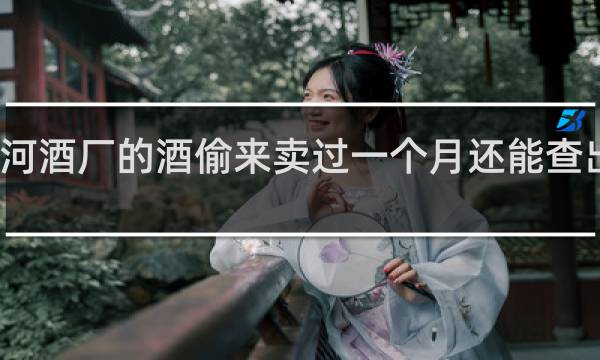 洋河酒厂的酒偷来卖过一个月还能查出来了吗