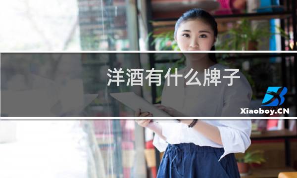 洋酒有什么牌子