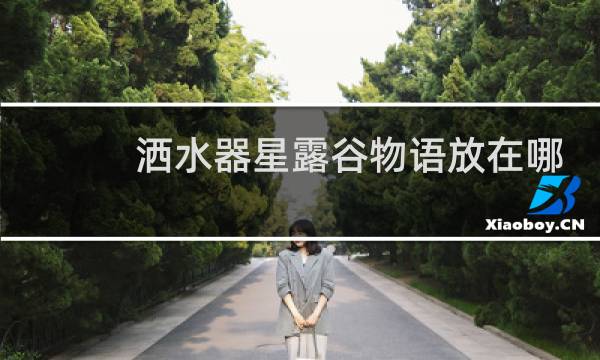 洒水器星露谷物语放在哪