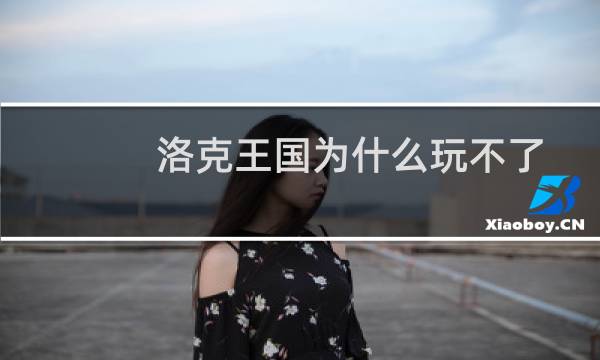 洛克王国为什么玩不了
