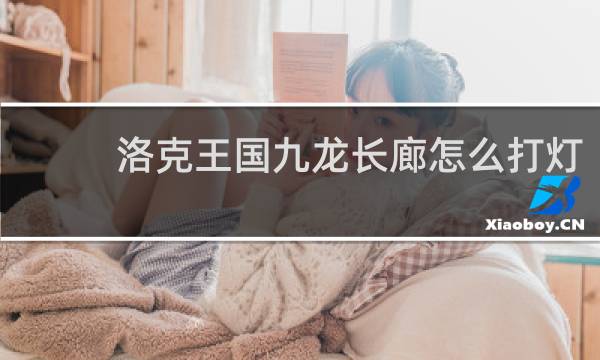洛克王国九龙长廊怎么打灯