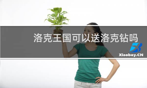 洛克王国可以送洛克钻吗