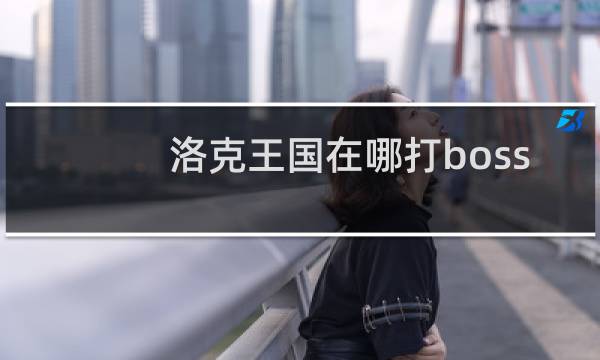 洛克王国在哪打boss
