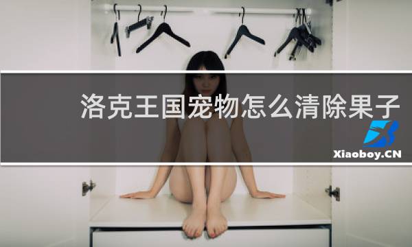洛克王国宠物怎么清除果子