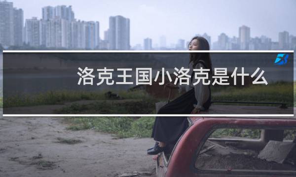 洛克王国小洛克是什么