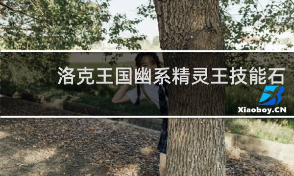 洛克王国幽系精灵王技能石