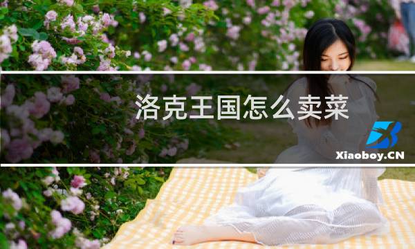 洛克王国怎么卖菜