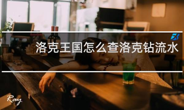 洛克王国怎么查洛克钻流水