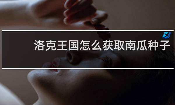 洛克王国怎么获取南瓜种子