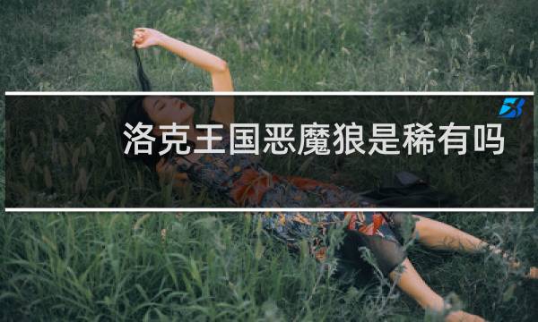 洛克王国恶魔狼是稀有吗