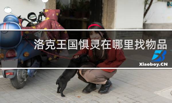 洛克王国惧灵在哪里找物品