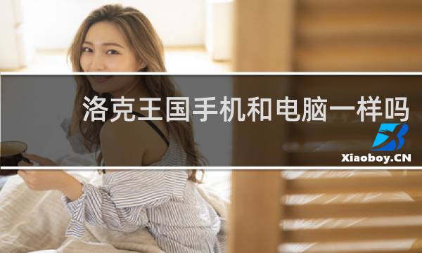 洛克王国手机和电脑一样吗