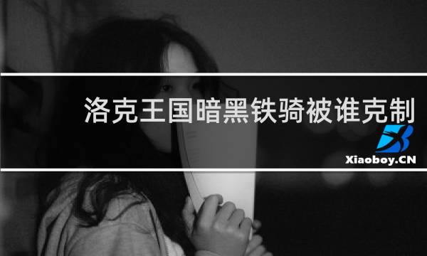 洛克王国暗黑铁骑被谁克制