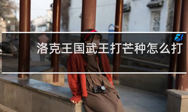 洛克王国武王打芒种怎么打