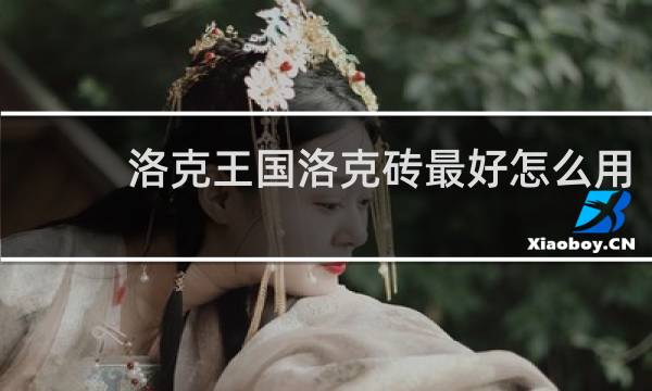 洛克王国洛克砖最好怎么用