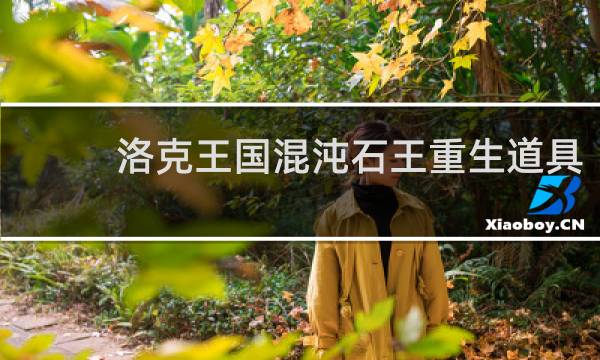 洛克王国混沌石王重生道具