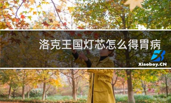 洛克王国灯芯怎么得胃病