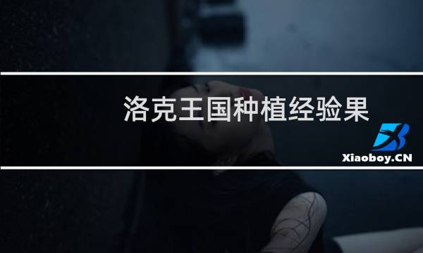 洛克王国种植经验果