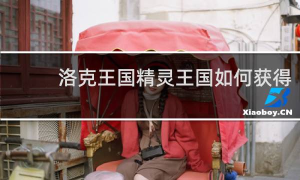 洛克王国精灵王国如何获得