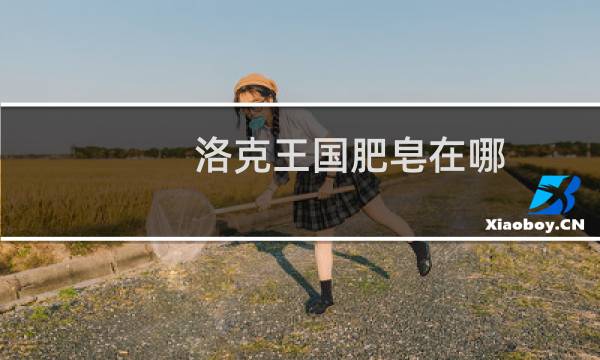 洛克王国肥皂在哪