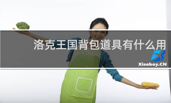 洛克王国背包道具有什么用