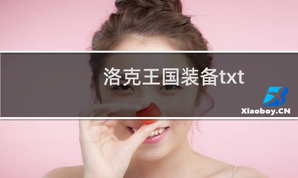 洛克王国装备txt