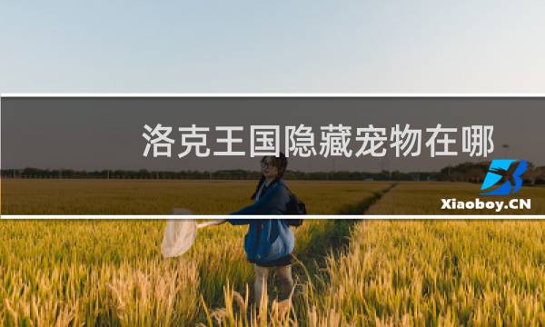 洛克王国隐藏宠物在哪